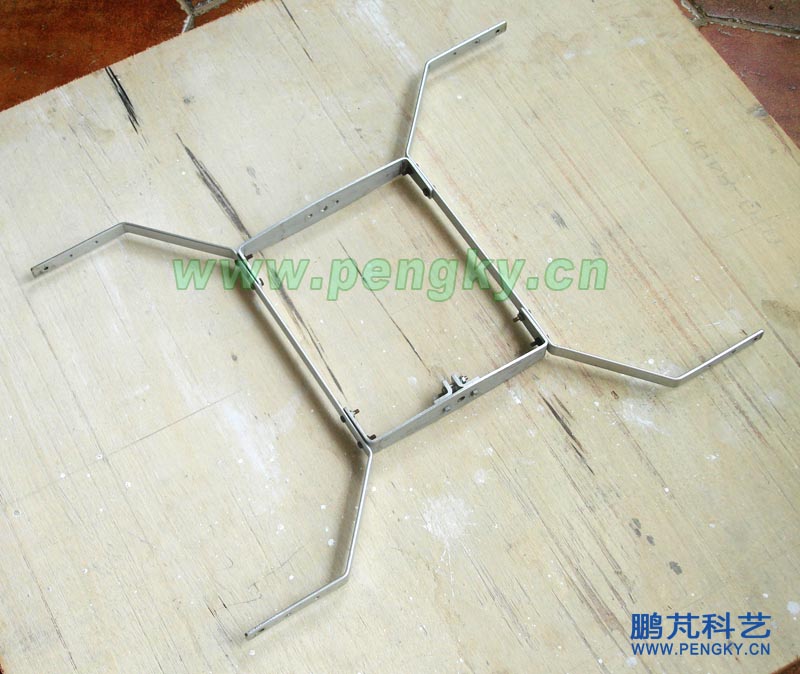 組裝好的模型風(fēng)輪支架