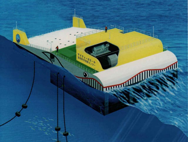 漂浮式振蕩水柱發(fā)電裝置