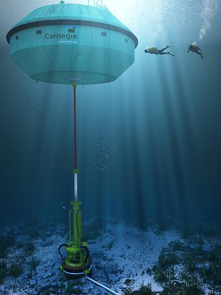 固定安裝式振蕩浮子波浪能發(fā)電裝置