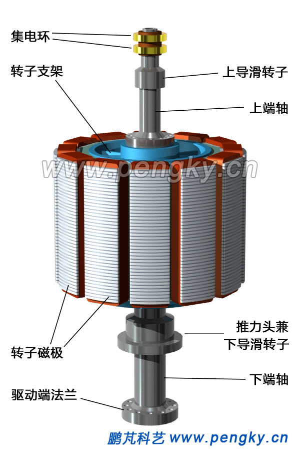 發(fā)電電動機轉(zhuǎn)子