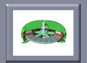 中間轉(zhuǎn)子盤式發(fā)電機