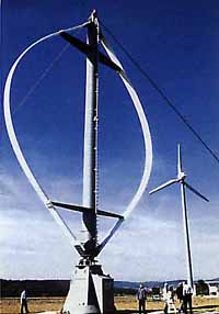 φ形葉片達里厄風(fēng)力機