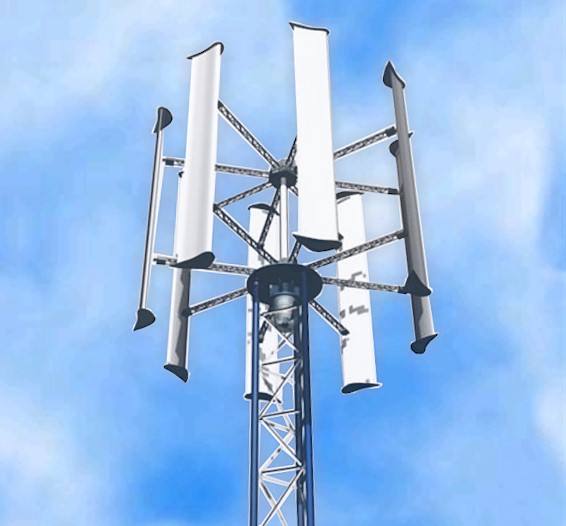 多直葉片達里厄風(fēng)力機