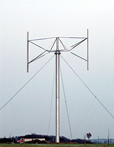 2葉片H形達里厄風(fēng)力機