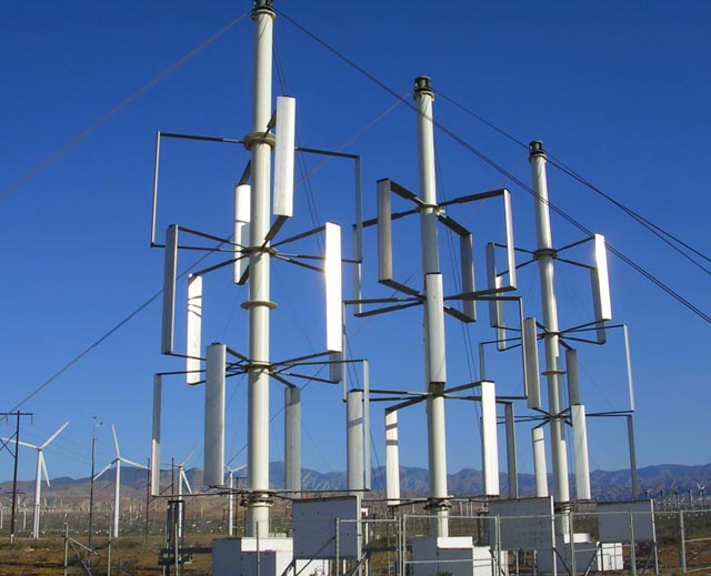 多層直葉片達里厄風(fēng)力機