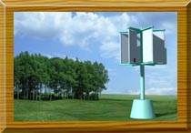 平板擺轉(zhuǎn)式風(fēng)力機(jī)