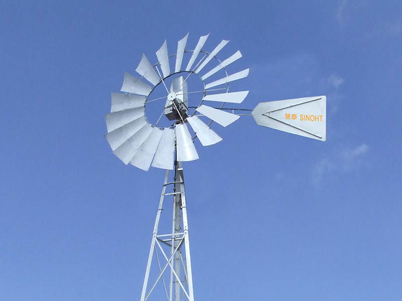 多葉片風(fēng)輪的風(fēng)力機(jī) 