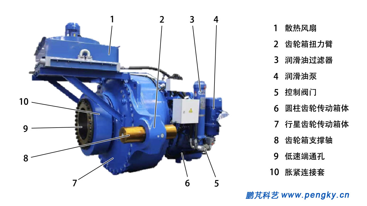 1.5MW風(fēng)力發(fā)電機齒輪箱
