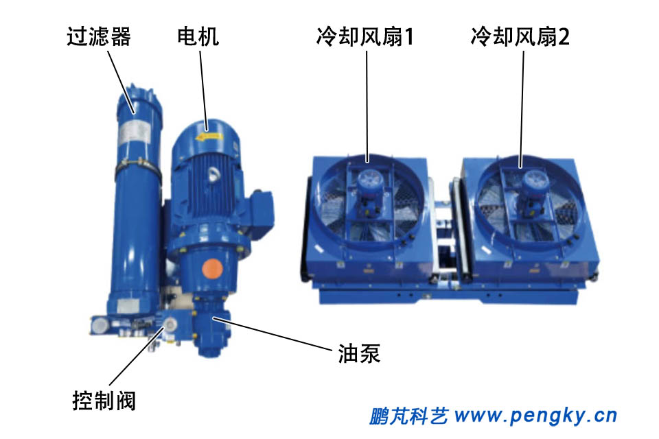 6MW風(fēng)電齒輪箱潤滑裝置