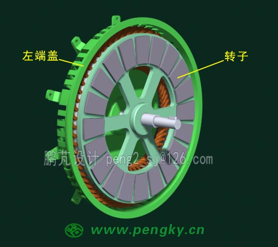 左定子與轉(zhuǎn)子