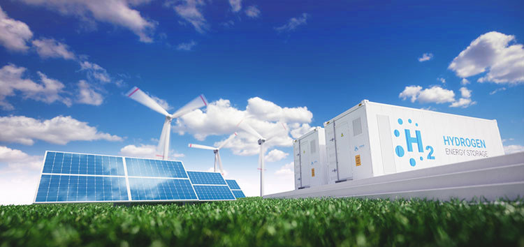 “綠氫”生產(chǎn)廠示意圖