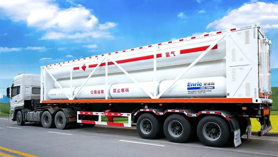 氣氫長(zhǎng)管拖車(chē)