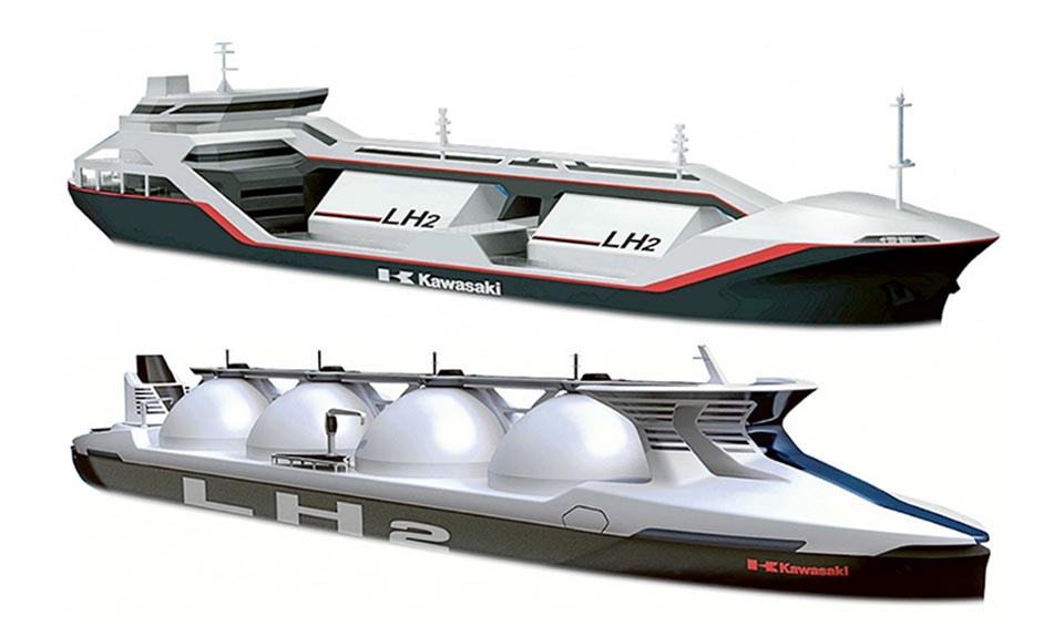 運(yùn)輸液氫的輪船