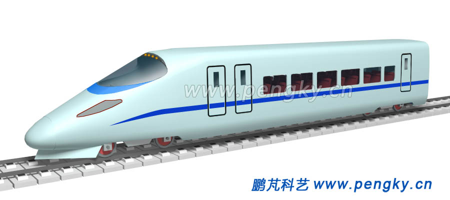 動(dòng)車(chē)車(chē)頭外觀(guān)圖