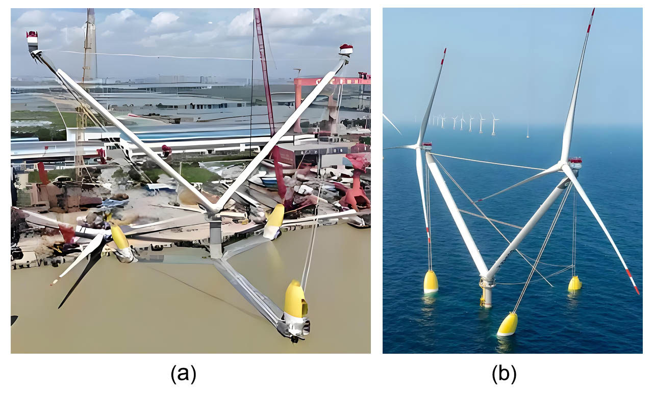 明陽(yáng)天成號(hào)半潛式漂浮風(fēng)電平臺(tái)