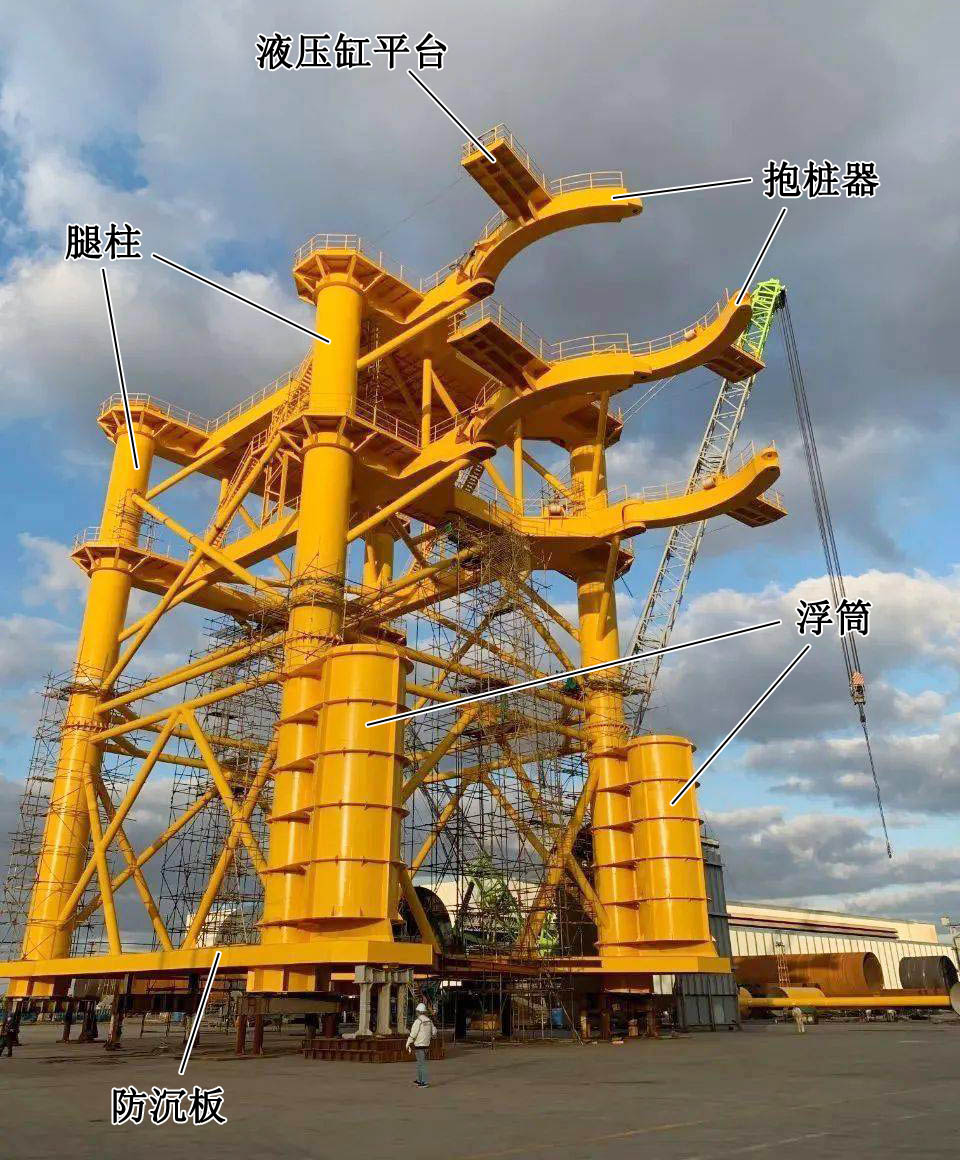 穩(wěn)樁平臺照片