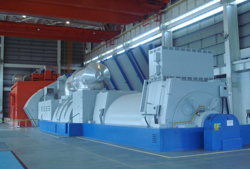 單軸布置燃?xì)狻羝?lián)合循環(huán)發(fā)電機(jī)組01