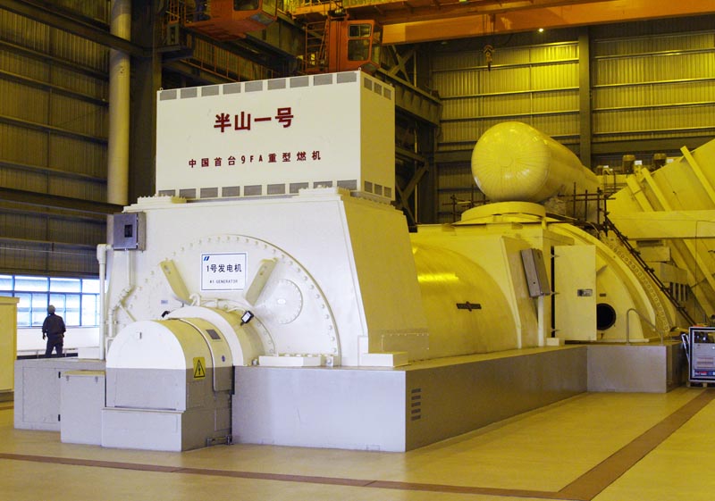 單軸布置燃?xì)狻羝?lián)合循環(huán)發(fā)電機(jī)組03