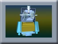 低壓汽輪機(jī)與凝汽器