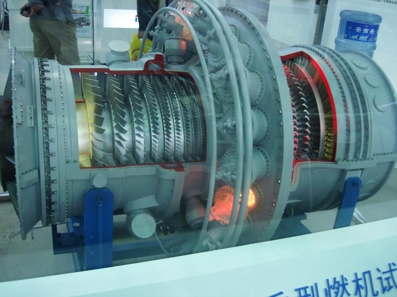 R0110燃氣輪機剖視