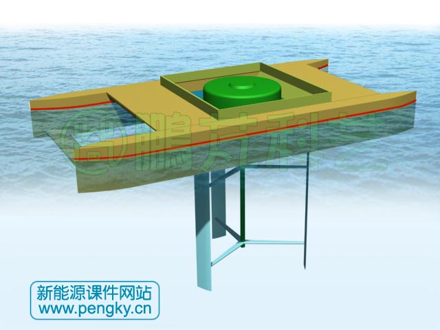 漂浮式水下垂直軸風(fēng)車