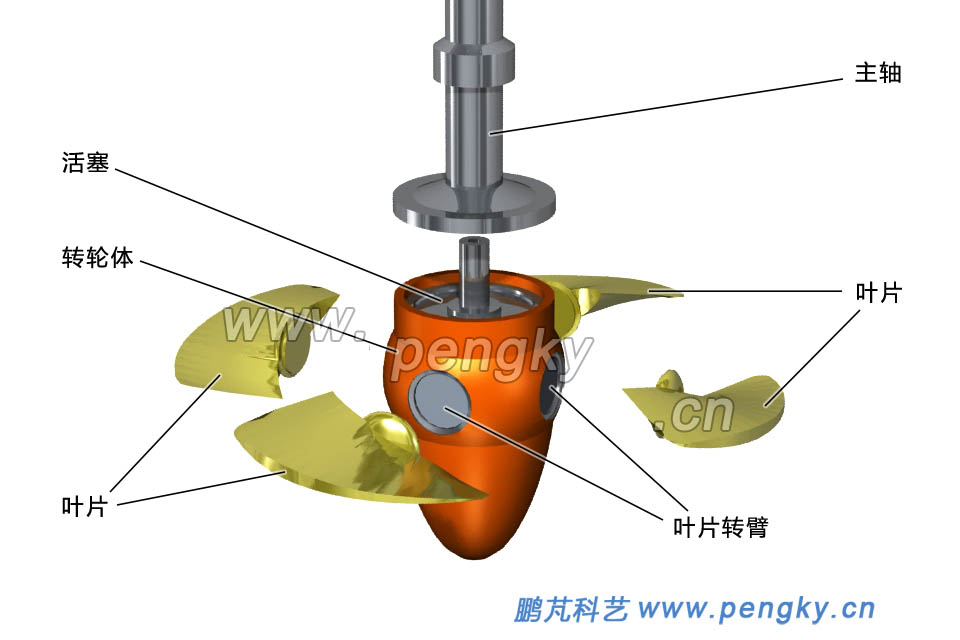 軸流轉輪的組成
