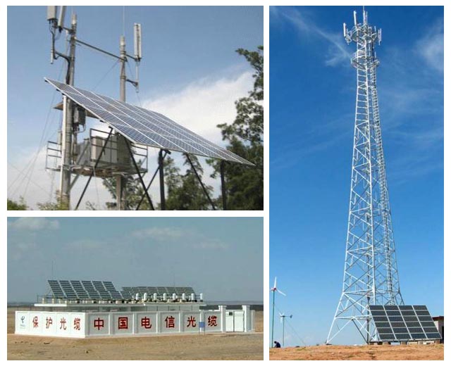 電信信號傳輸大量使用太陽能光伏供電