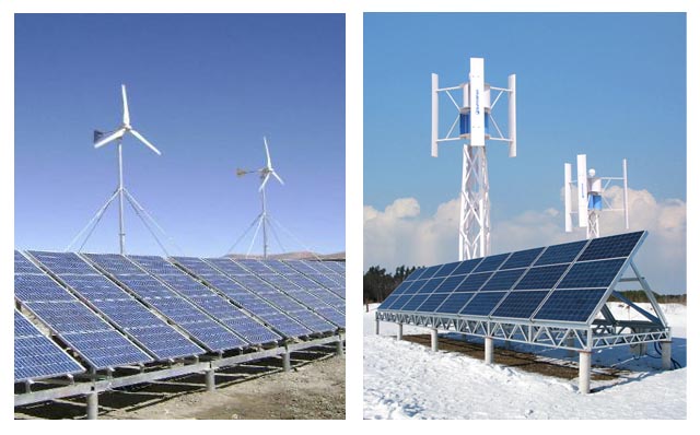 小型風(fēng)光互補(bǔ)發(fā)電系統(tǒng)