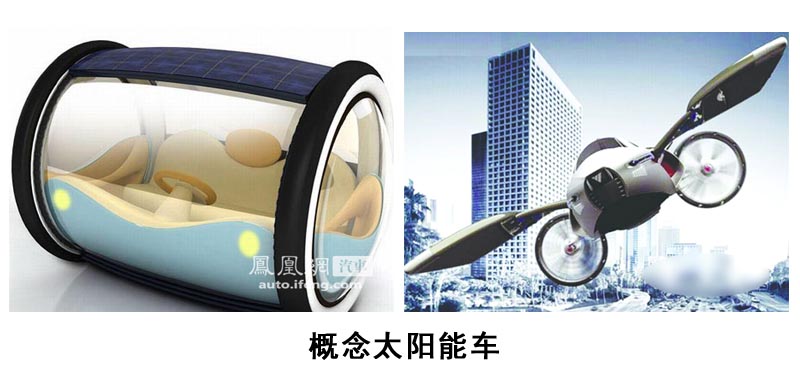 概念太陽能車